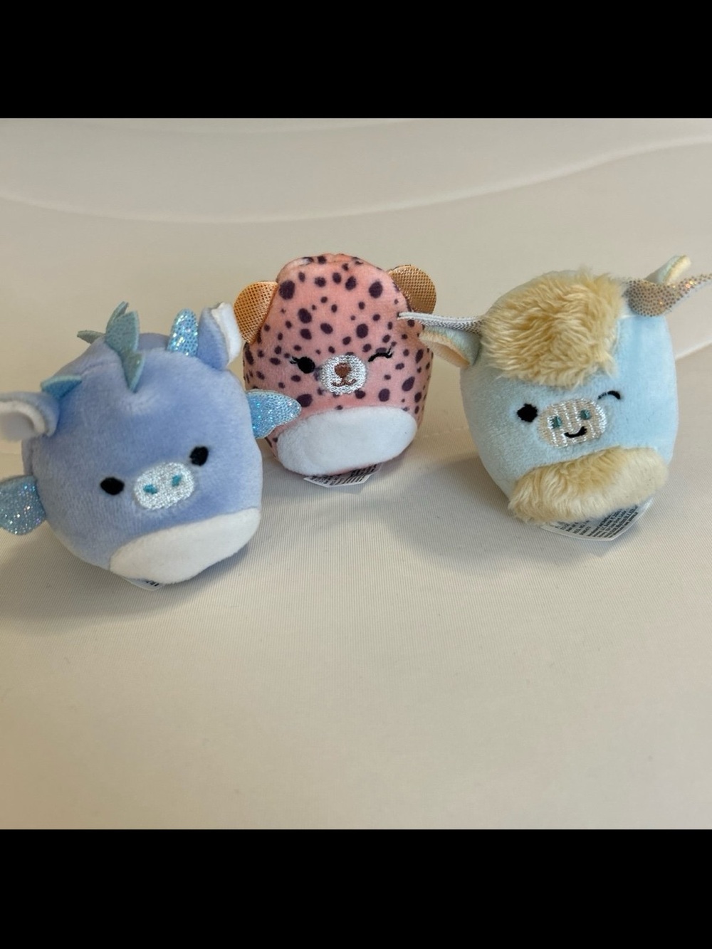 Lot of 3 Squishmallows Squishville New Condition